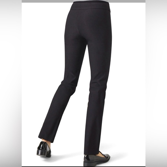 NEW Lisette L Montreal Magical Lycra Black Straight Pant - Picture 3 of 8
